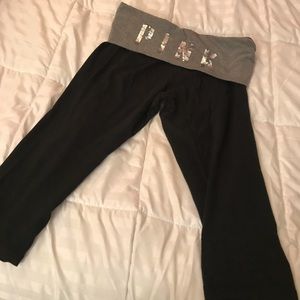 Victoria’s Secret pink Capri leggings